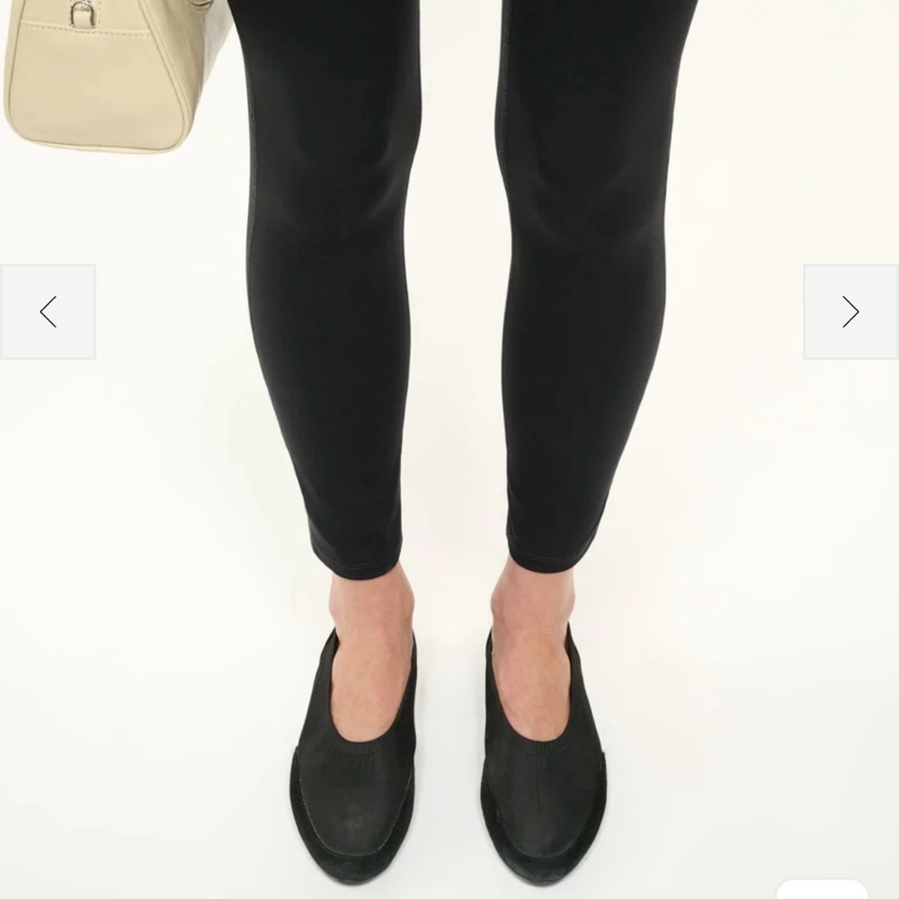 STAUD ALBA SPORT BALLET FLAT BLACK - Picture 4 of 12